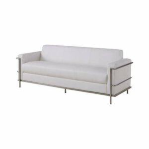 Sherry Modern Living Room Collection, White, Sofa