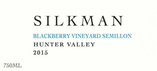 Silkman 2015 Blackberry Vineyard Semillon - White Wine