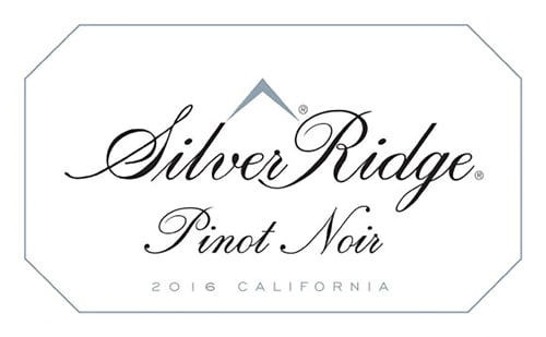 Silver Ridge 2016 Pinot Noir - Red Wine