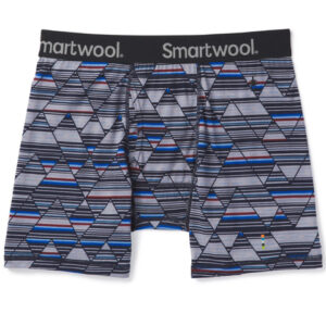 Smartwool Merino 150 Print Boxer Brief - Men's Deep Navy Lg