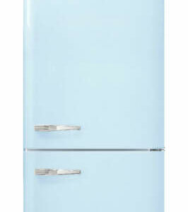 Smeg 50's Retro Style Aesthetic 18 Cu. Ft. Pastel Blue Right-Hinge Bottom Freezer Refrigerator