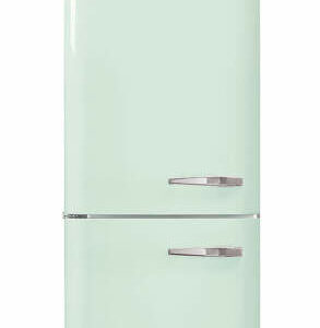 Smeg 50's Retro Style Aesthetic 24" Pastel Green Left-Hinge Bottom Freezer Refrigerator