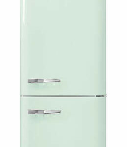 Smeg 50's Retro Style Aesthetic 24" Pastel Green Right-Hinge Bottom Freezer Refrigerator