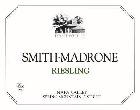 Smith Madrone 2016 Riesling - White Wine