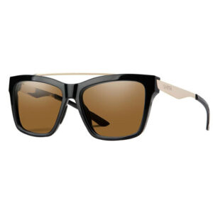 Smith The Runaround Sunglasses Black/chromapop Polarized Brn O/s