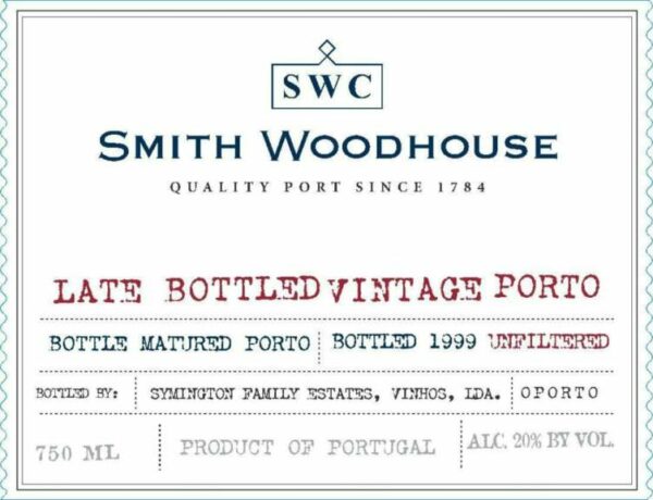 Smith Woodhouse 2004 Late Bottled Vintage Port - Dessert Wine