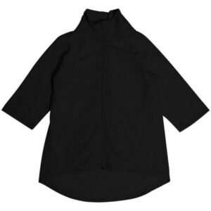 Soffe Juniors' Hi-Lo Slay Zip Shirt Black, Large - Women's Athletic Performance Tops at Academy Sports