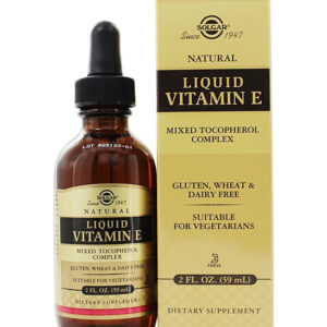 Solgar - 2 oz. Liquid Vitamin E Supplement