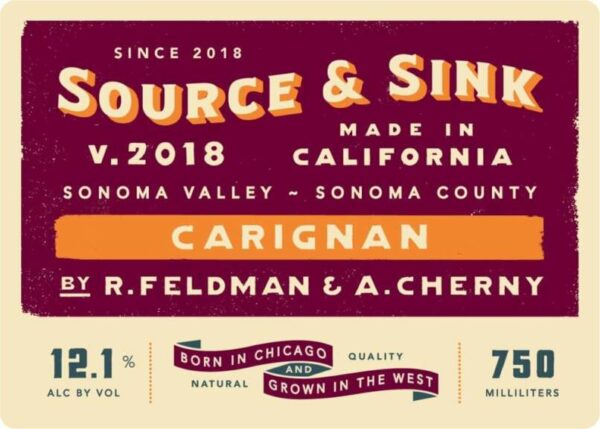 Source & Sink 2018 Carignan - Red Wine