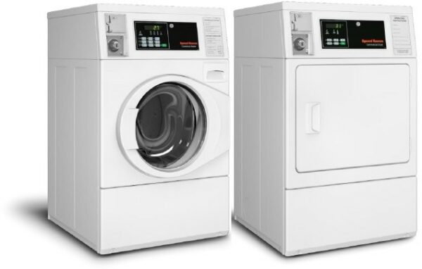 Speed Queen Front Load Washer & Dryer Set SQWADREW115TW01