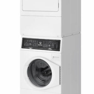 Speed Queen White Stacked Washer And Gas Dryer Combo