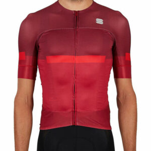 Sportful Evo Cycling Jersey SS21 - M - Red Rumba