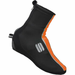 Sportful Reflex 2 Windstopper Booties - M - BLACK-ORANGE SDR