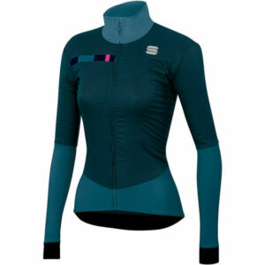 Sportful Women's Bodyfit Pro Jacket - Blue Corsair-Bubble Gum