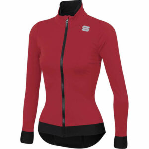 Sportful Women's Fiandre Medium Jacket - XS - Red Rumba