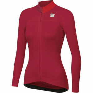 Sportful Women's Sticker Thermal Jersey - Red Rumba