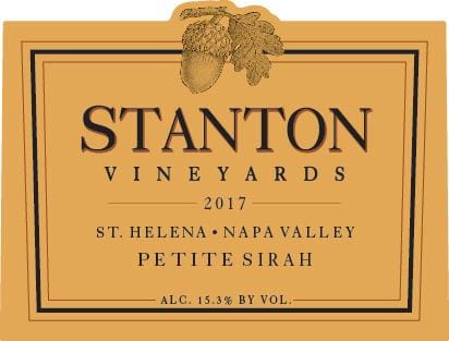 Stanton Vineyards 2017 Saint Helena Petite Sirah - Red Wine