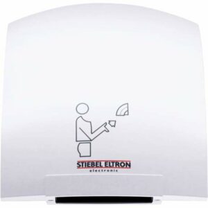 Stiebel Eltron Galaxy 1 Galaxy Line 120 Volt 90 CFM Electric Hand Dryer with Infrared Proximity Sensor Gloss White Commercial Bathroom Accessories