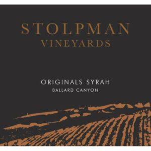 Stolpman Vineyards 2013 Originals Syrah - Syrah/Shiraz Red Wine