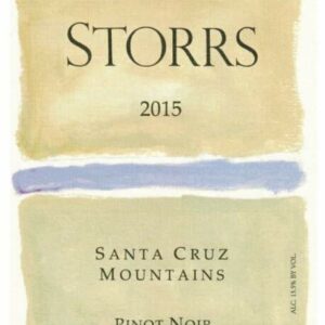 Storrs 2015 Santa Cruz Mountains Pinot Noir - Red Wine