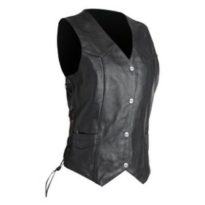 Street & Steel Highway Women's Leather Vest