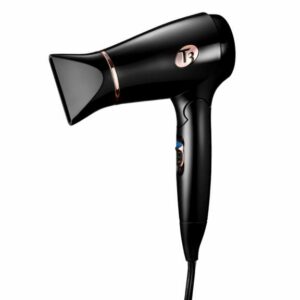 T3 Featherweight Compact Folding Hair Dryer with Dual Voltage Black