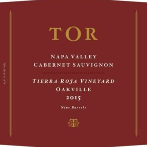 TOR 2015 Tierra Roja Cabernet Sauvignon - Red Wine