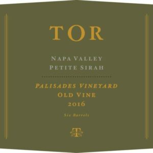 TOR 2016 Palisades Vineyard Petite Sirah - Red Wine