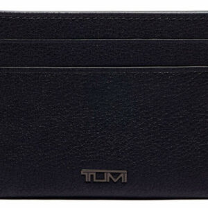 TUMI Nassau Black Textured Slim Card Case