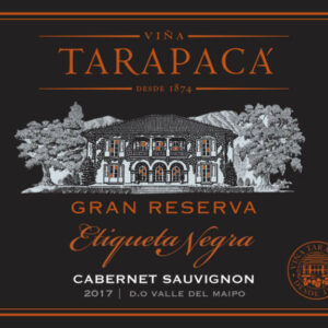 Tarapaca 2017 Gran Reserva Etiqueta Negra - Cabernet Sauvignon Red Wine