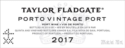 Taylor Fladgate 2017 Vintage Port - Dessert Wine