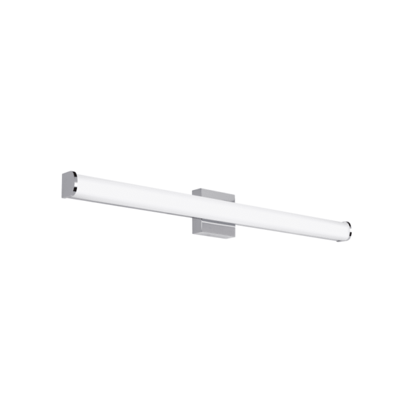 Tech Lighting 700BCBAS36-LED927-277 Basis Single Light 36-3/32" Wide Integrated LED Bath Bar with a Cylinder Glass Shade - 277V - ADA Compliant Chrome