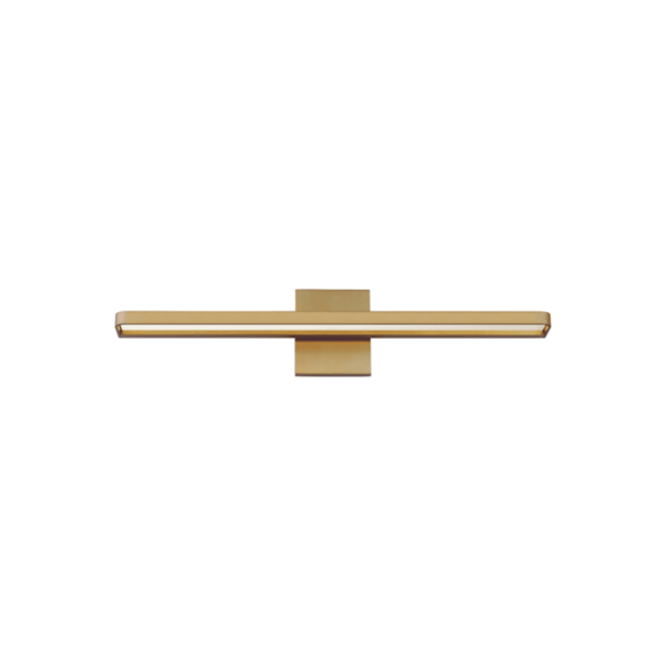 Tech Lighting 700BCBND24-LED930 Banda 24" Bath Bar Aged Brass Indoor Lighting Bathroom Fixtures Bath Bar