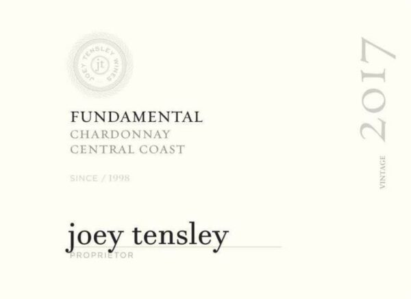 Tensley 2017 Fundamental Chardonnay - White Wine