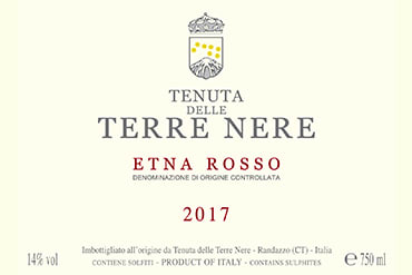 Tenuta delle Terre Nere 2017 Etna Rosso Calderara Sottana - Red Wine