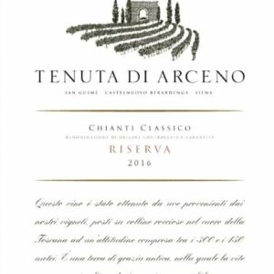 Tenuta di Arceno 2016 Chianti Classico Riserva - Sangiovese Red Wine