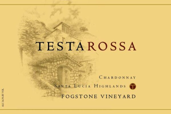 Testarossa 2016 Fogstone Vineyard Chardonnay - White Wine