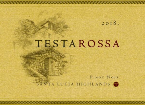 Testarossa 2018 Santa Lucia Highlands Pinot Noir - Red Wine