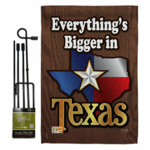 Texas Americana States Garden Flag Set