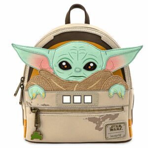 The Child Loungefly Mini Backpack Star Wars: The Mandalorian Official shopDisney