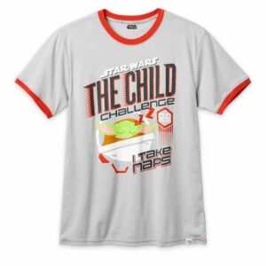 The Child runDisney Ringer T-Shirt for Men Star Wars: The Mandalorian