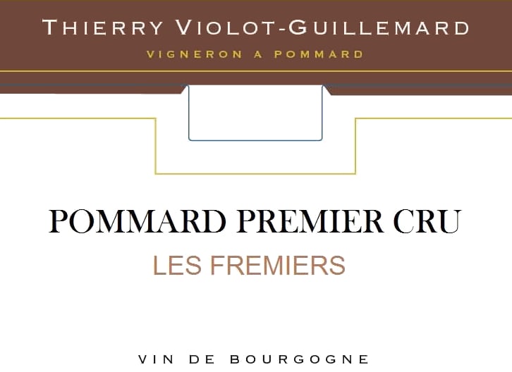 Thierry Violot-Guillemard 2015 Pommard Fremiers Premier Cru - Pinot Noir Red Wine