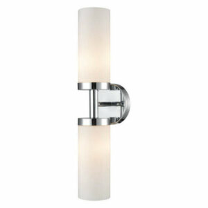 Thomas Lighting Bath Essentials 2-Light Bath Fixture CL580213, Chrome