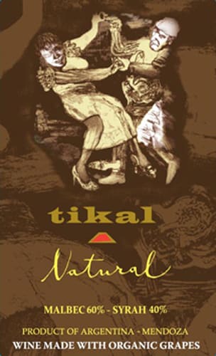 Tikal 2015 Natural Organic Red Blend - Red Wine