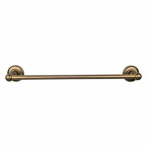 Top Knobs ED8D Edwardian Bath 24 Inch Single Towel Bar Plain, Bronze