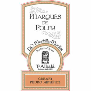 Toro Albala Marques De Poley Cream Pedro Ximenez (500ML) - Dessert Wine