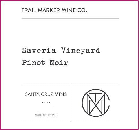 Trail Marker Wine Co. 2017 Saveria Vineyard Pinot Noir - Red Wine