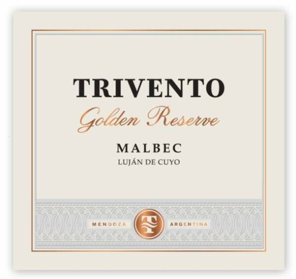 Trivento 2017 Golden Reserve Malbec - Red Wine