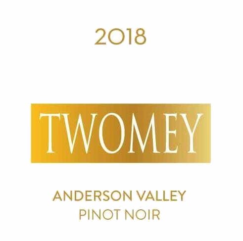 Twomey Cellars by Silver Oak 2018 Anderson Valley Pinot Noir - Red Wine