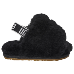 UGG Girls UGG Fluff Yeah Slide - Girls' Infant Shoes Black Size S